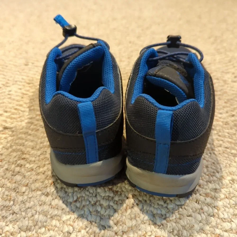 Kamik Trax Hiking Shoes Sneakers Youth 3 Blue Waterproof Lace Up Low Top Comfort
